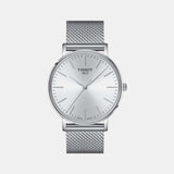 Everytime Men Quartz White Dial Analog Stainless Steel Watch T1434101101100