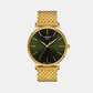 Everytime Men Quartz Green Dial Analog Stainless Steel Watch T1434103309100