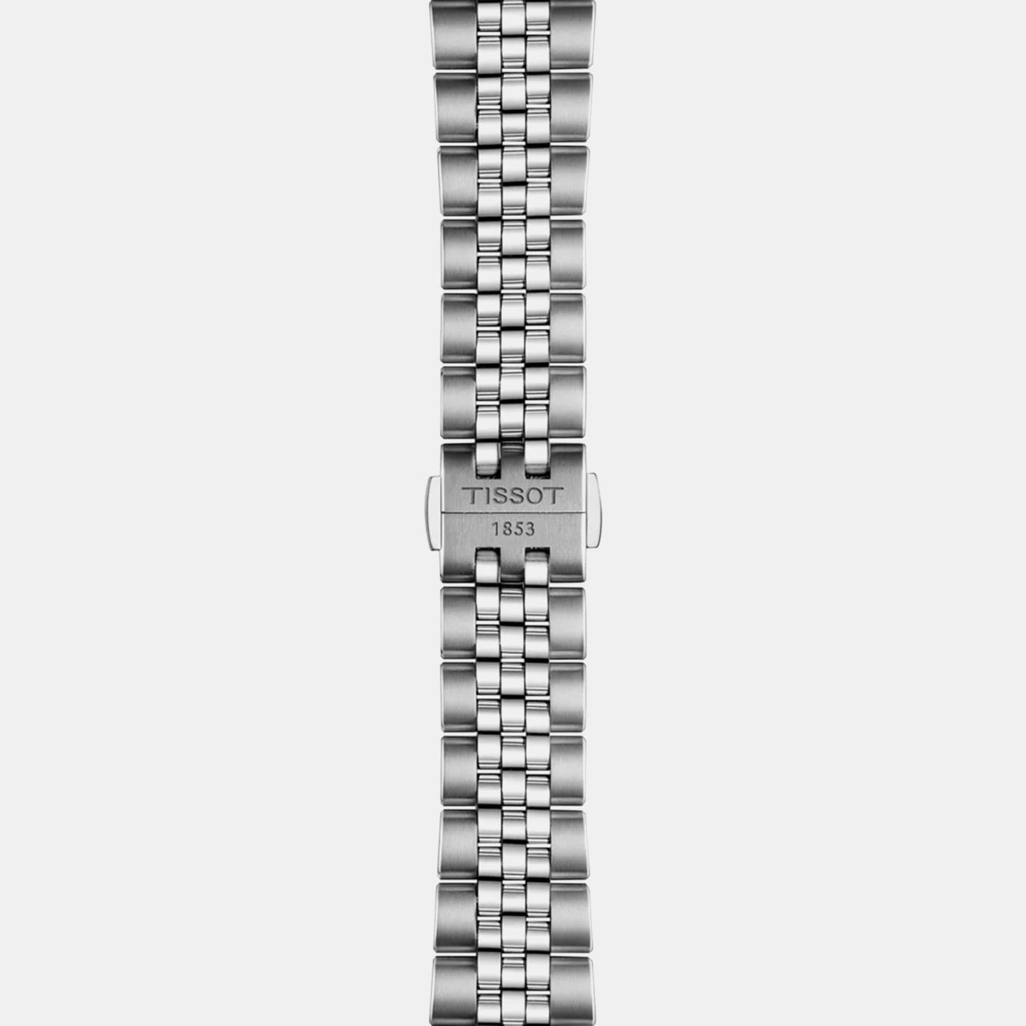 Men Automatic White Dial Analog Stainless Steel Watch T1494071103100