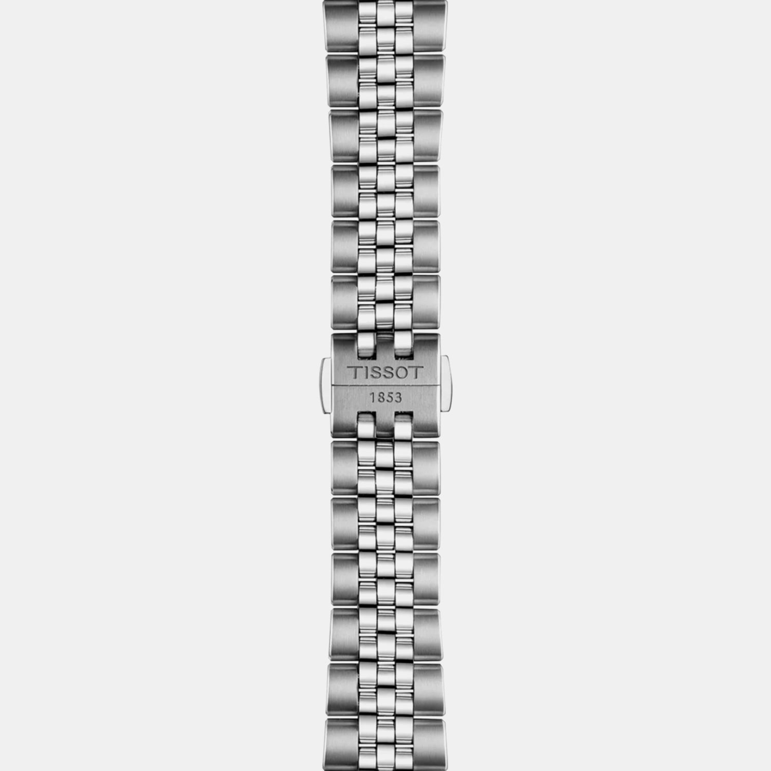 Men Automatic White Dial Analog Stainless Steel Watch T1494071103100