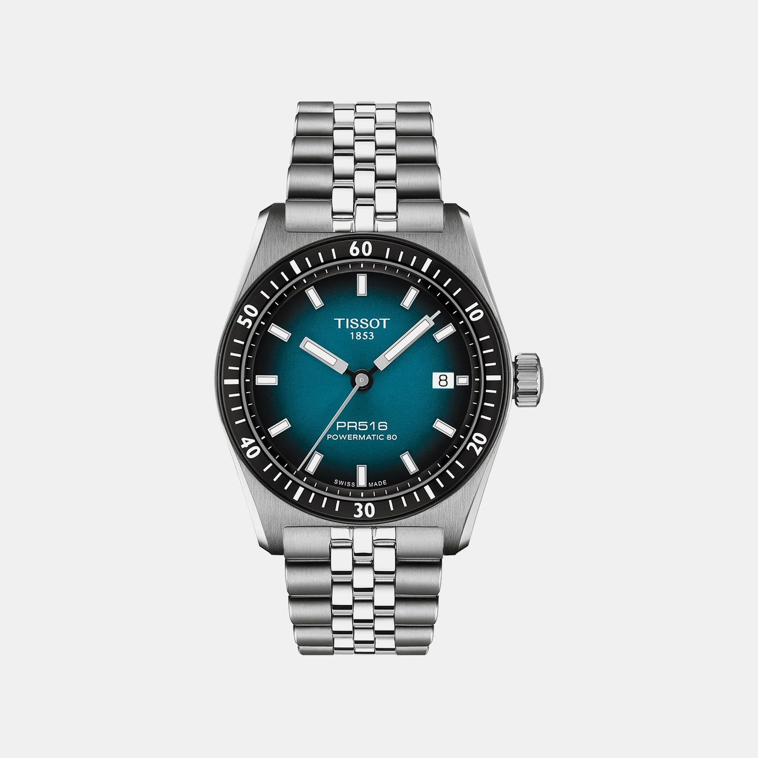 Men Automatic Multicolour Dial Analog Stainless Steel Watch T1494071104100