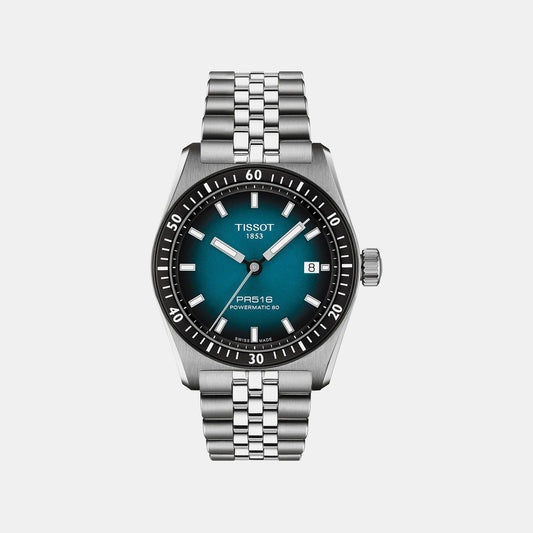 Men Automatic Multicolour Dial Analog Stainless Steel Watch T1494071104100