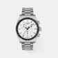 Men Quartz White Dial Chronograph Stainless Steel Watch T1494171101100