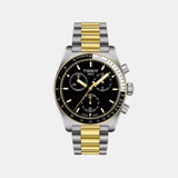 PR 516 Men Quartz Black Dial Chronograph Stainless Steel Watch T1494172205100