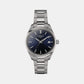 PR 100 Women Quartz Blue Dial Analog Stainless Steel Watch T1502101104100