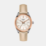 PR 100 Women Quartz Mother Of Pearl Dial Analog Leather Watch T1502102611100