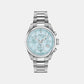 Pr 100 Women Quartz Blue Dial Chronograph Stainless Steel Watch T1502171113100