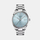 PR 100 Men Quartz Blue Dial Analog Stainless Steel Watch T1504101135100