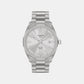 PRC 100 Unisex Solar Silver Dial Analog Stainless Steel Watch T1514221103100