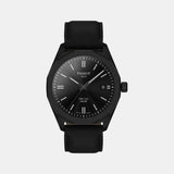 PRC 100 Unisex Solar Black Dial Analog Leather Watch T1514223605100