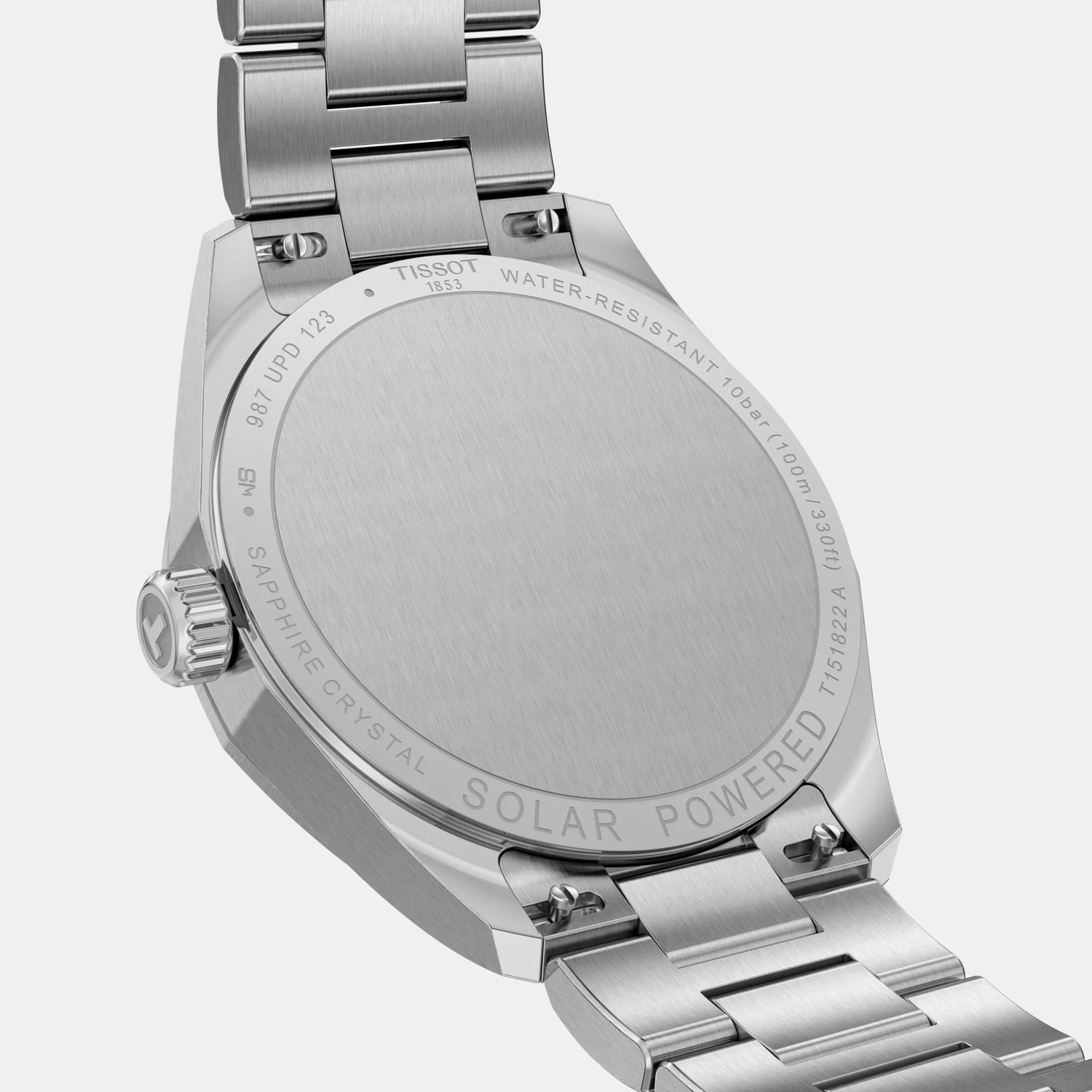 PRC 100 Women Solar Blue Dial Analog Stainless Steel Watch T1518221135100