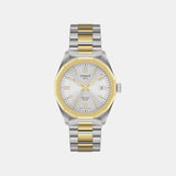 PRC 100 Women Solar Silver Dial Analog Stainless Steel Watch T1518222203100
