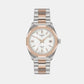 PRC 100 Women Solar Mother Of Pearl Dial Analog Stainless Steel Watch T1518222211100