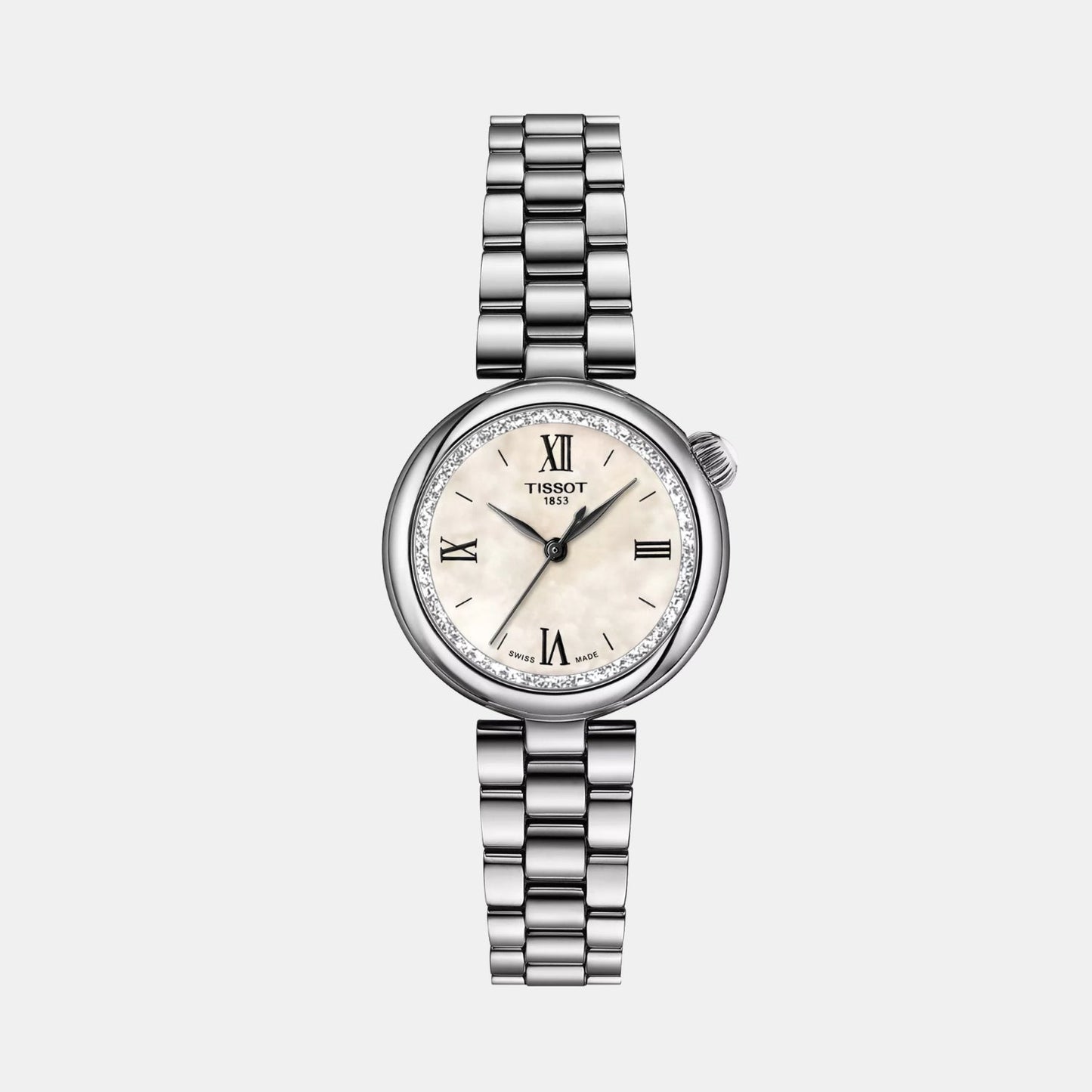 Desir Women Quartz Mother Of Pearl Dial Analog Stainless Steel Watch T1520101111800