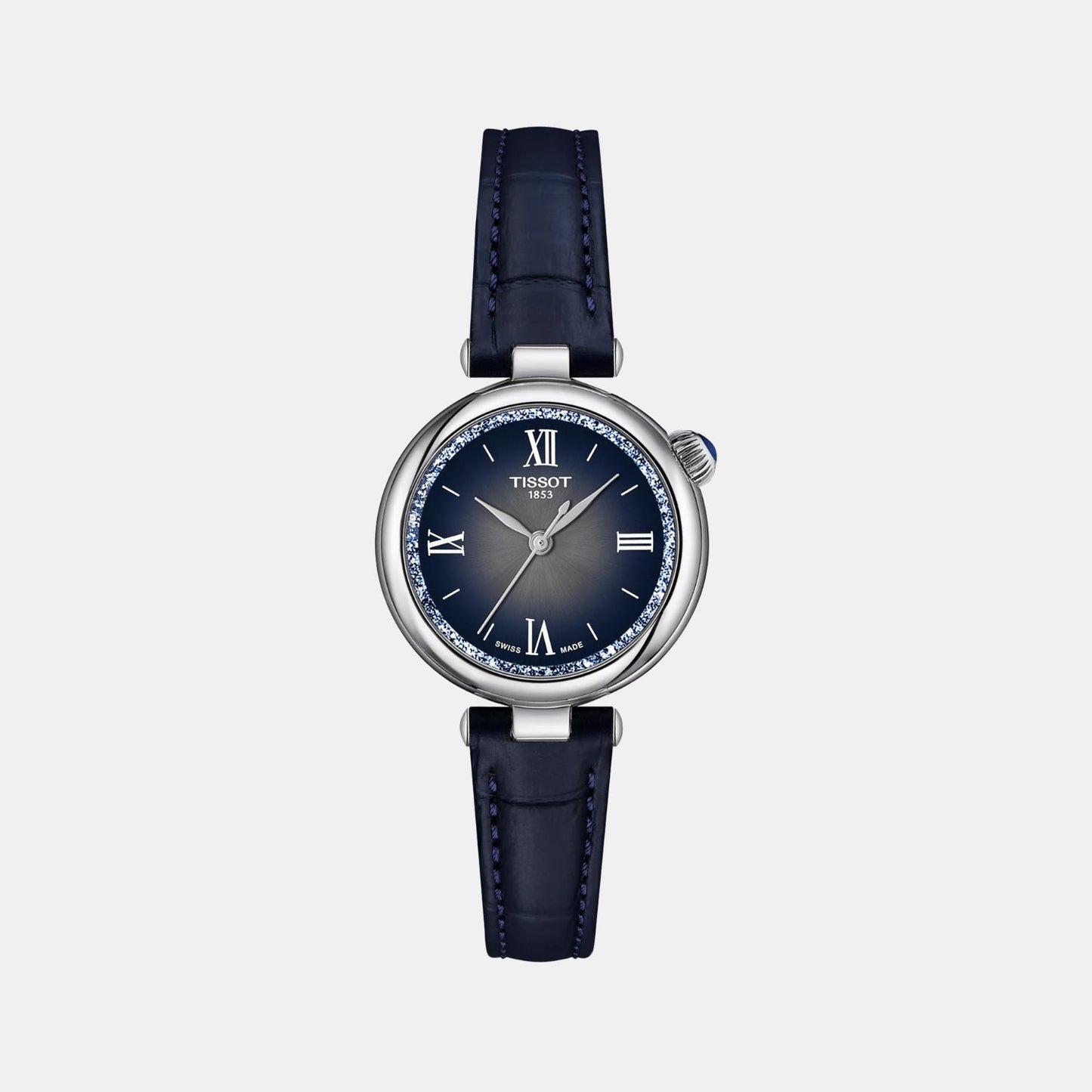 Desir Women Quartz Silver Dial Analog Leather Watch T1520101603801