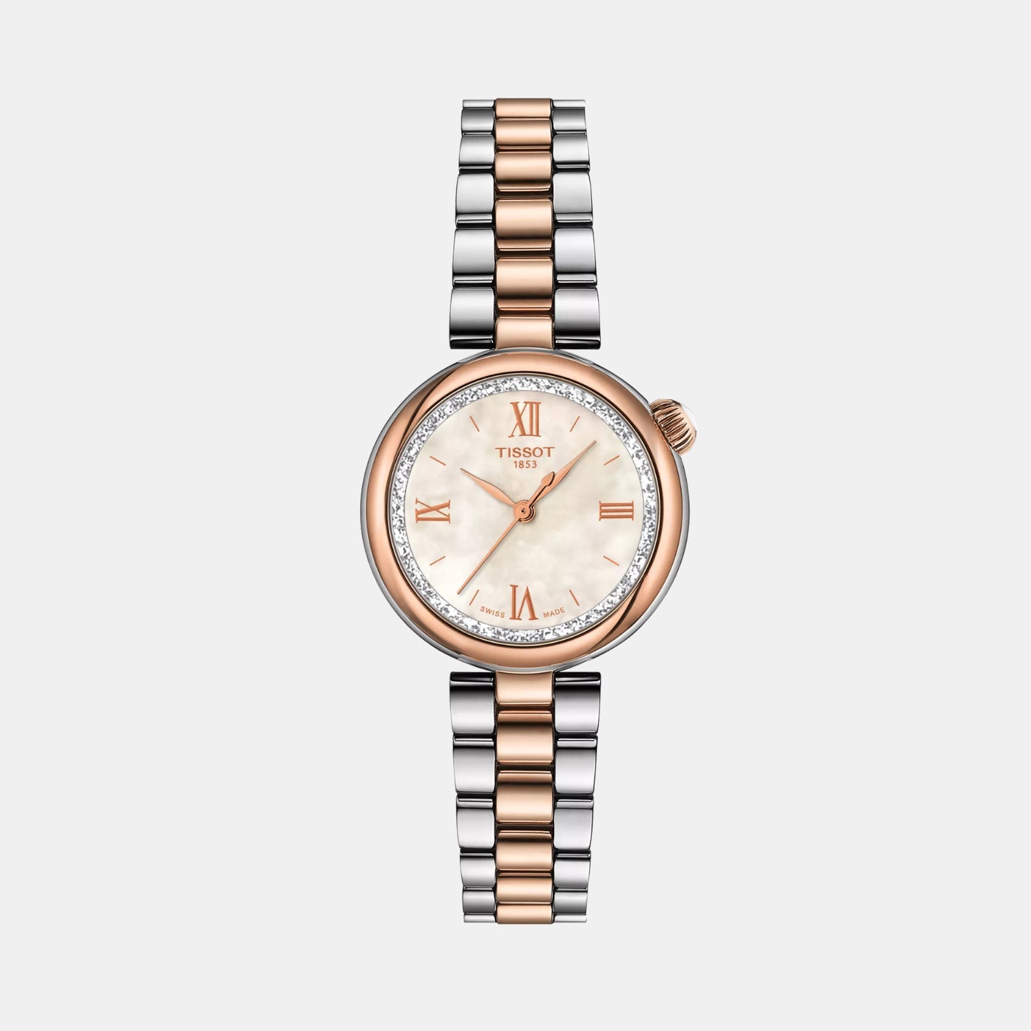 Desir Women Quartz Mother Of Pearl Dial Analog Stainless Steel Watch T1520102211800
