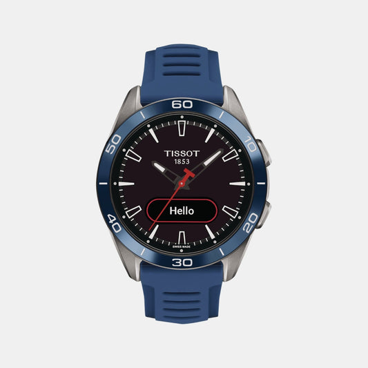 T-Touch Men Quartz Black Dial Analog Silicone Watch T1534204705101