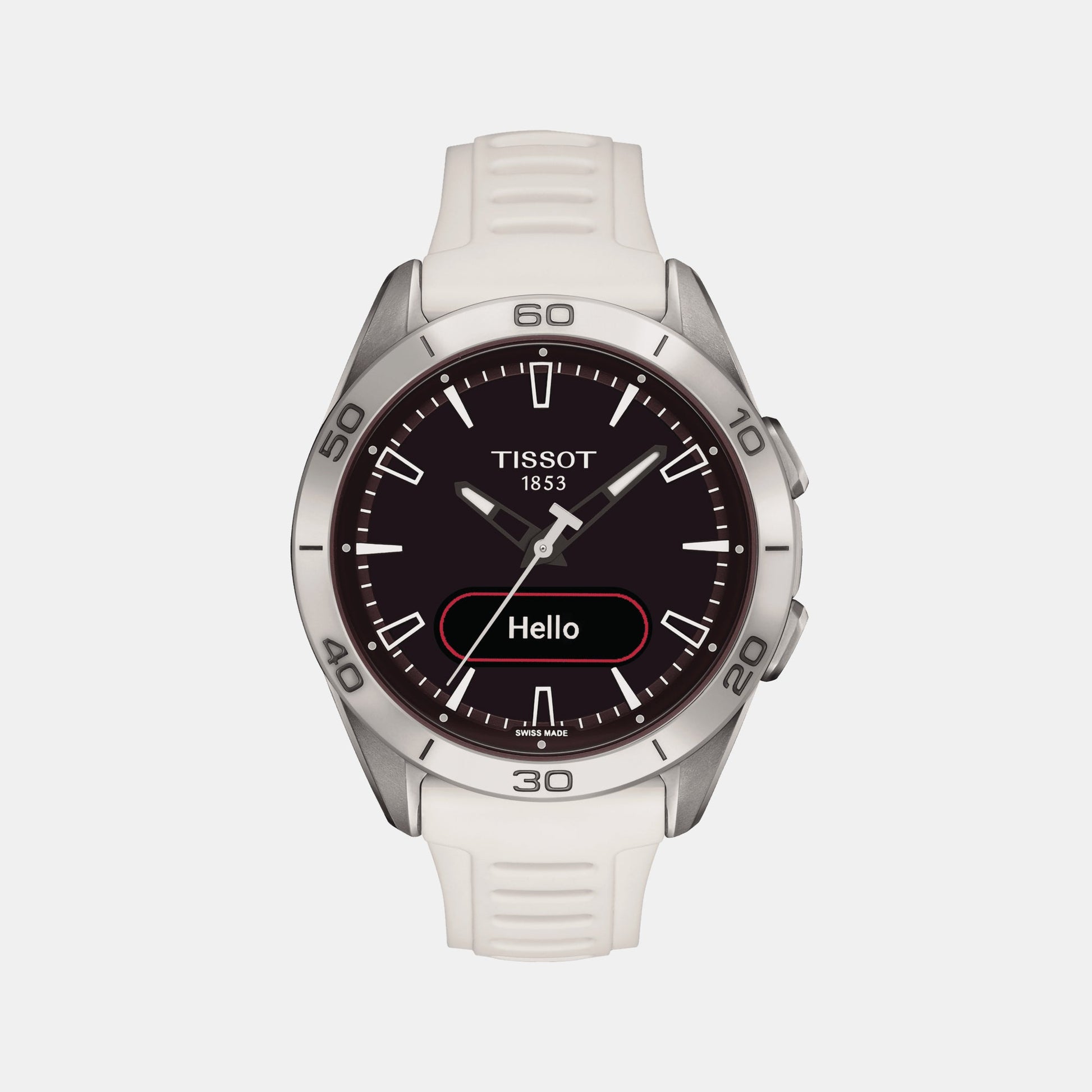 T-Touch Men Quartz Black Dial Analog Silicone Watch T1534204705103