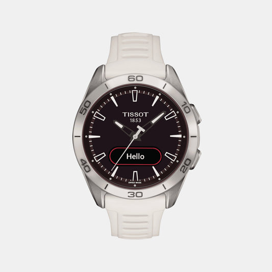 T-Touch Men Quartz Black Dial Analog Silicone Watch T1534204705103