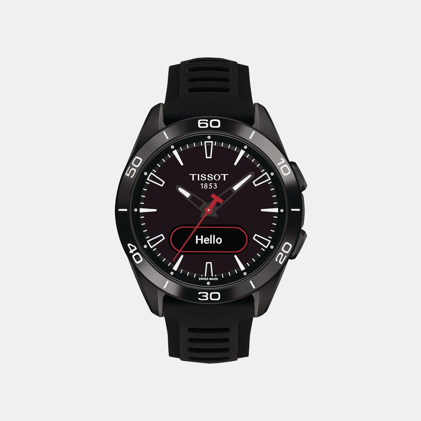 T-Touch Men Quartz Black Dial Analog Silicone Watch T1534204705104