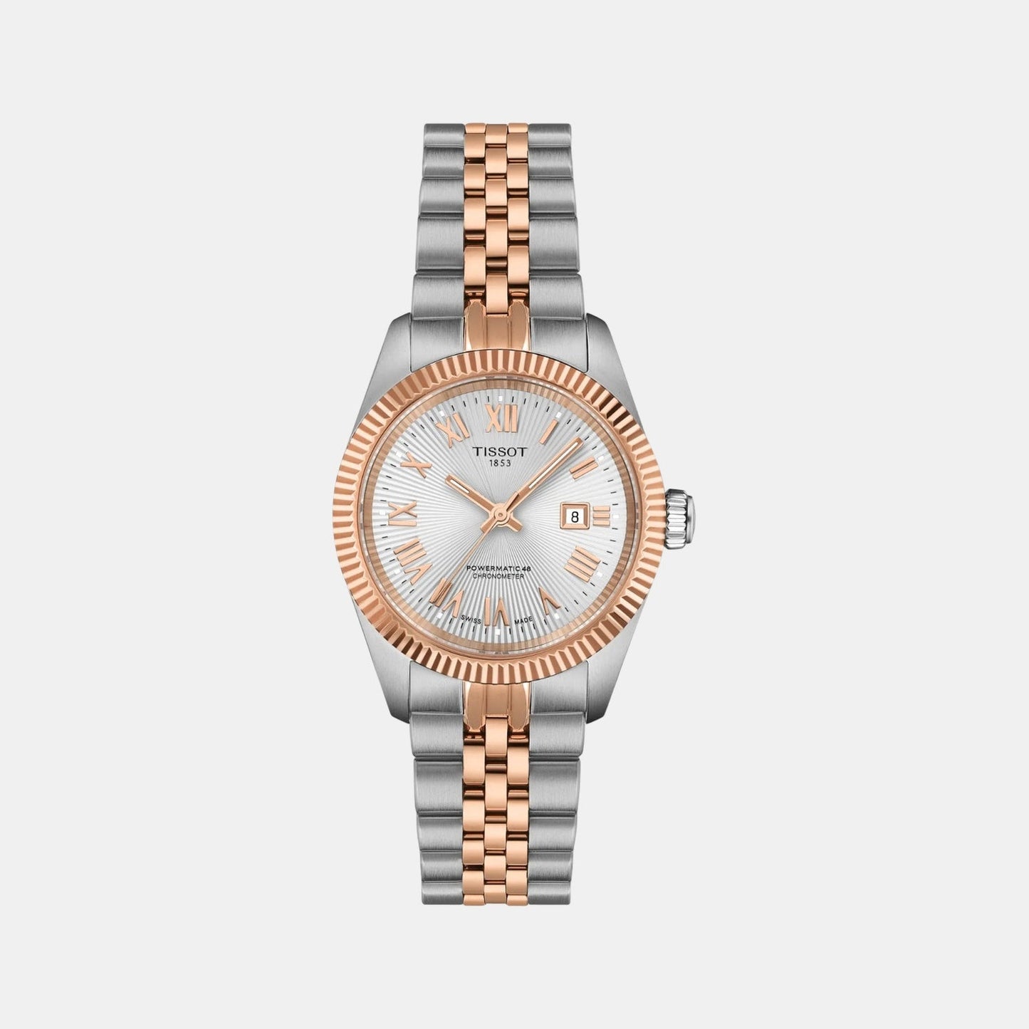 Ballade Women Automatic Silver Dial Analog Stainless Steel Watch T1562082203300
