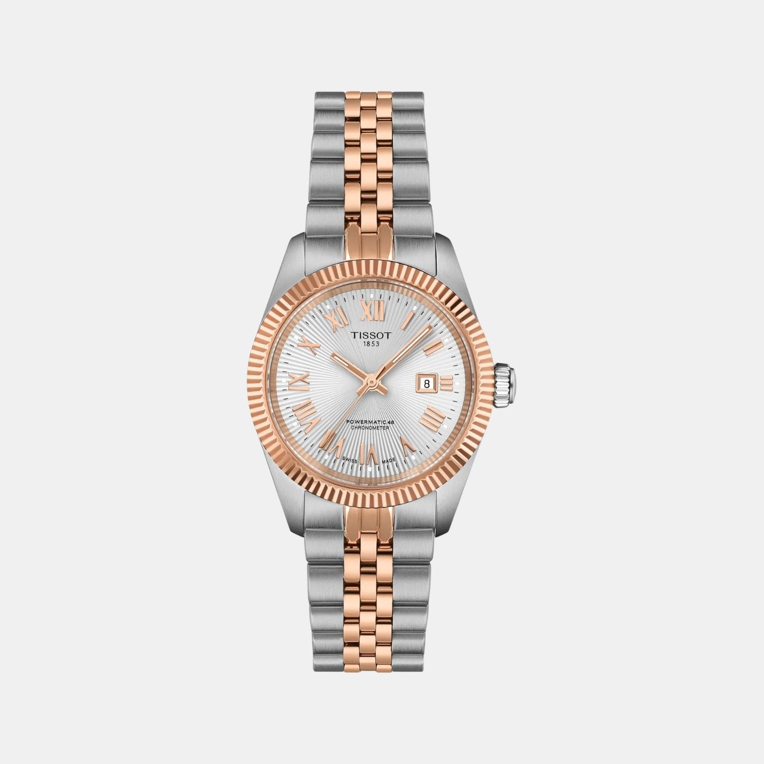 Ballade Women Automatic Silver Dial Analog Stainless Steel Watch T1562082203300