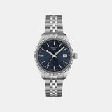 Ballade Women Quartz Blue Dial Analog Stainless Steel Watch T1562101104100