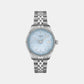 Ballade Women Quartz Blue Dial Analog Stainless Steel Watch T1562101135100