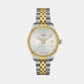 Ballade Women Quartz Silver Dial Analog Stainless Steel Watch T1562102203100