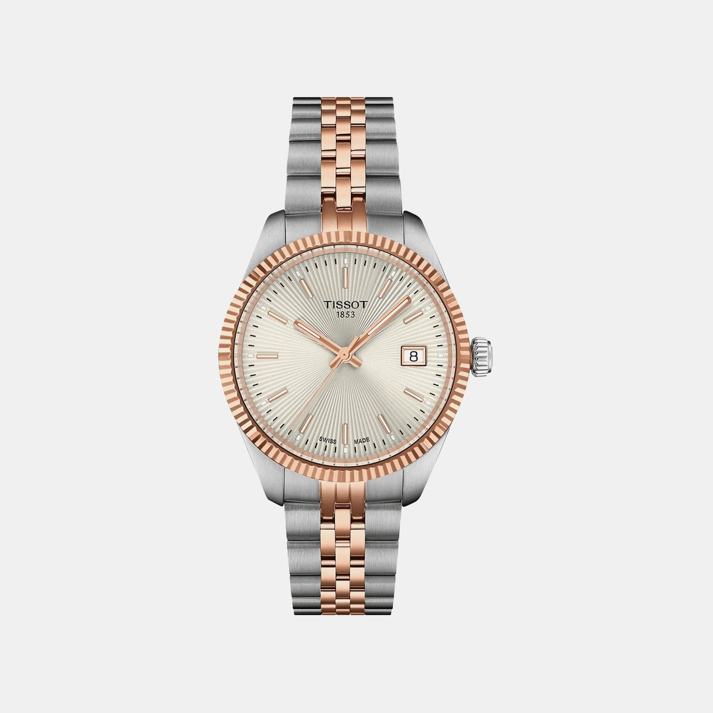 Ballade Women Quartz Silver Dial Analog Stainless Steel Watch T1562102203101