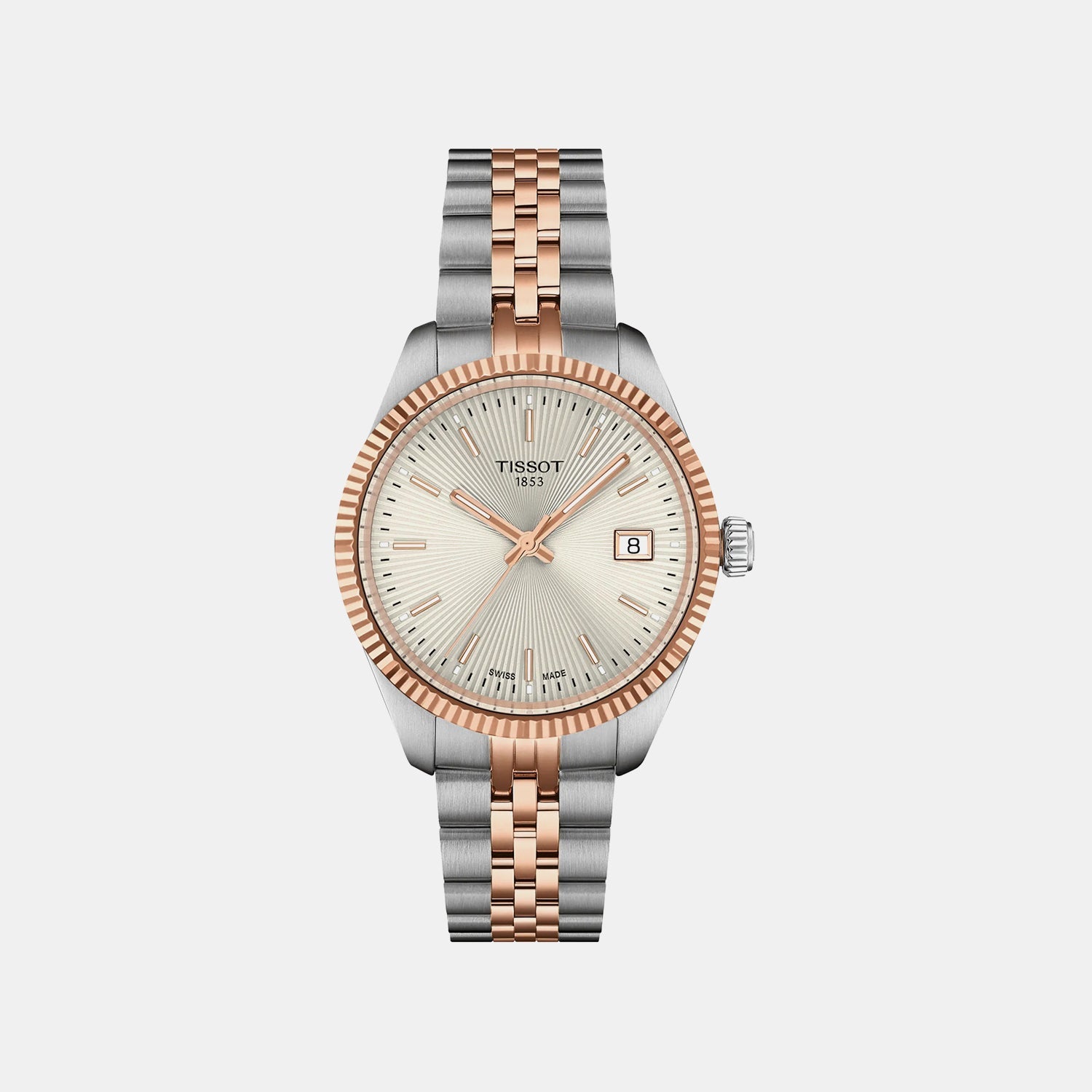Ballade Women Quartz Silver Dial Analog Stainless Steel Watch T1562102203101