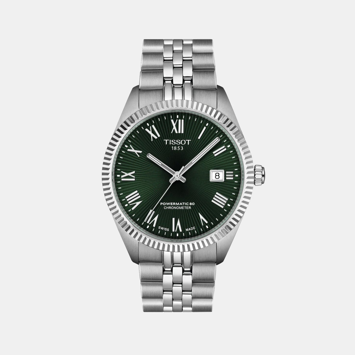 Ballade Unisex Automatic Green Dial Analog Stainless Steel Watch T1564081109300