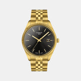 Ballade Men Quartz Black Dial Analog Stainless Steel Watch T1564103305100