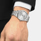 Classic Dream Men Automatic Silver Dial Analog Stainless Steel Watch T1584071103100