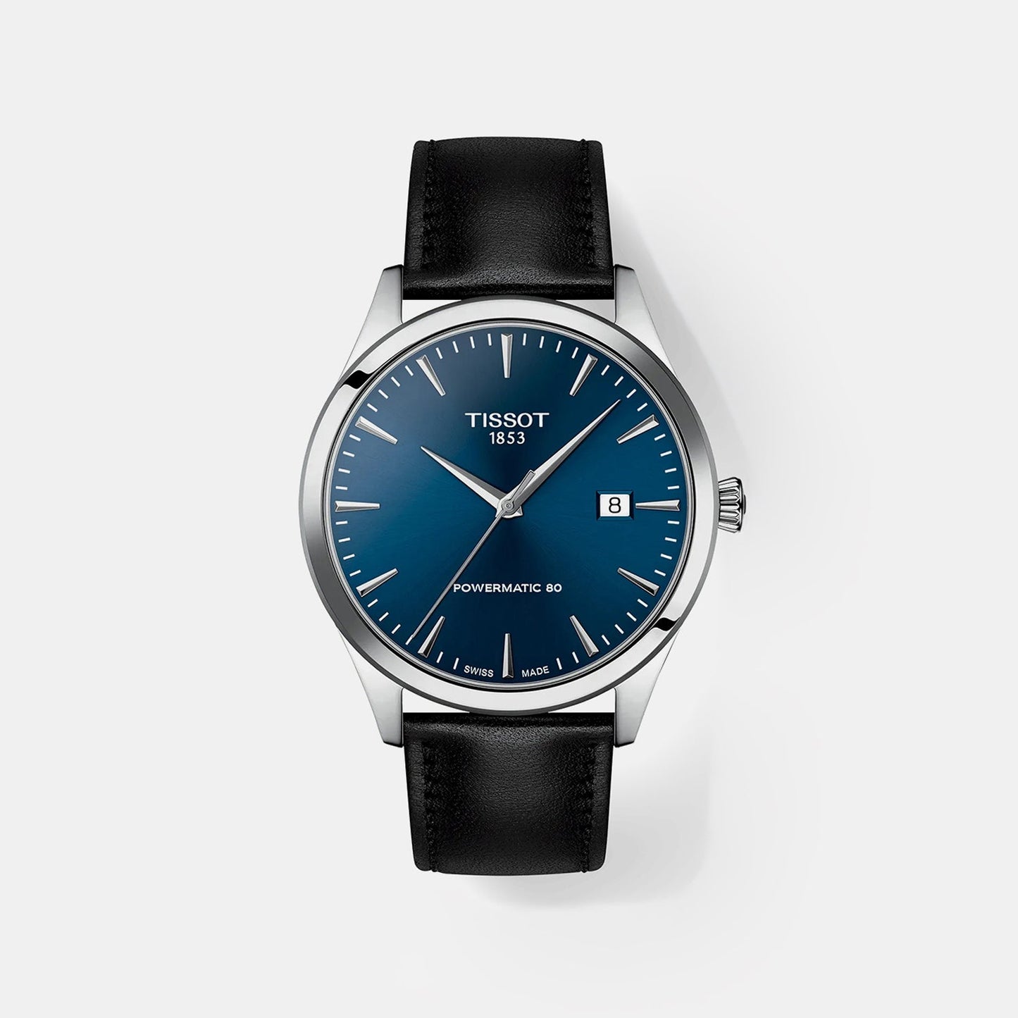 Classic Dream Men Automatic Blue Dial Analog Leather Watch T1584071604100