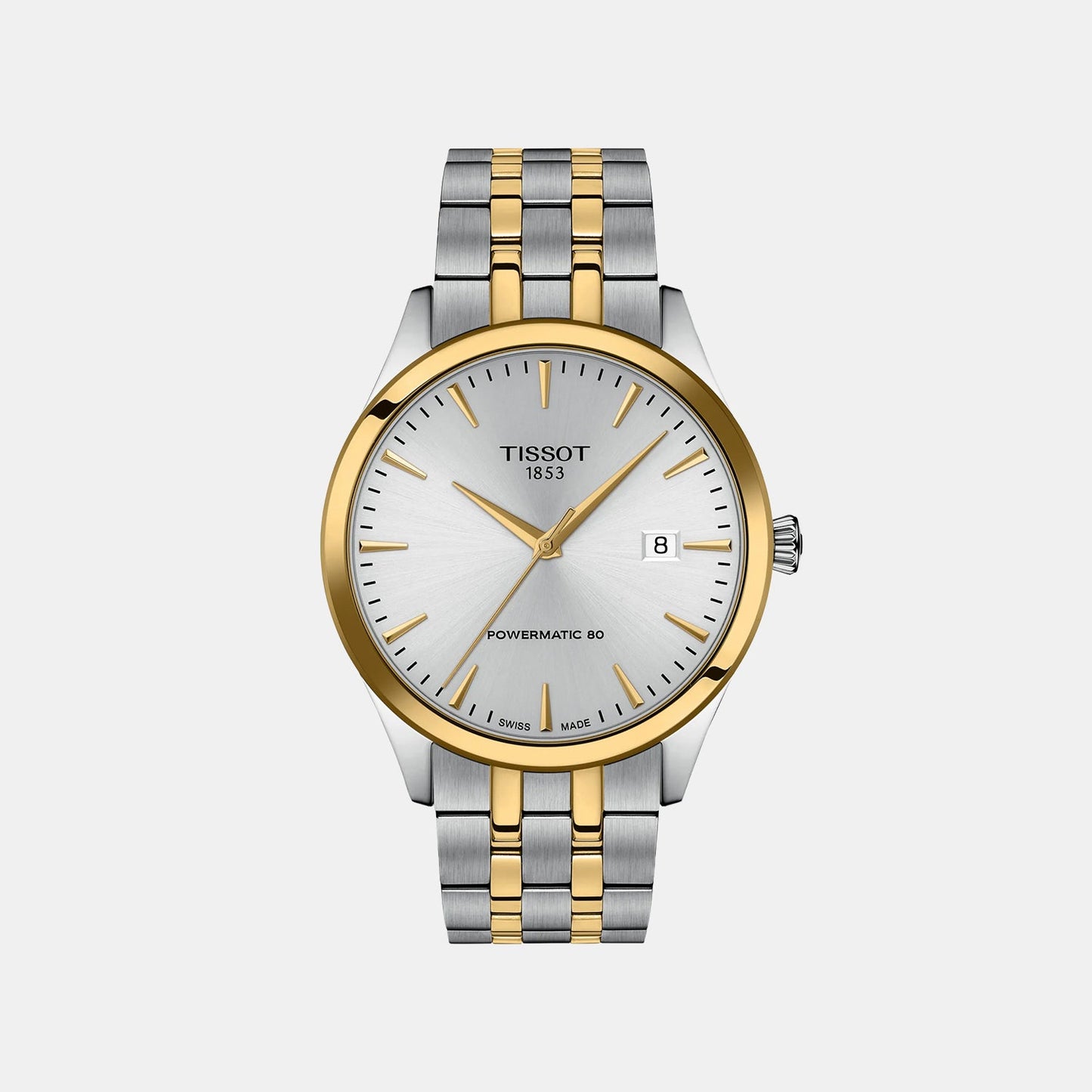 Classic Dream Men Automatic Silver Dial Analog Stainless Steel Watch T1584072203100