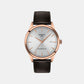 Classic Dream Men Automatic Silver Dial Analog Leather Watch T1584073603100