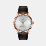 Classic Dream Men Automatic Silver Dial Analog Leather Watch T1584073603100