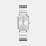 SRV Women Quartz Silver Dial Analog Stainless Steel Watch T1601101103300