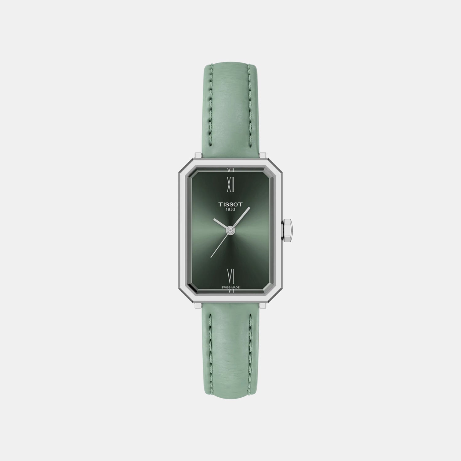 SRV Women Quartz Green Dial Analog Leather Watch T1601101609300