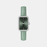 SRV Women Quartz Green Dial Analog Leather Watch T1601101609300