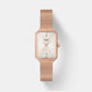 SRV Women Quartz Silver Dial Analog Stainless Steel Watch T1601103303300