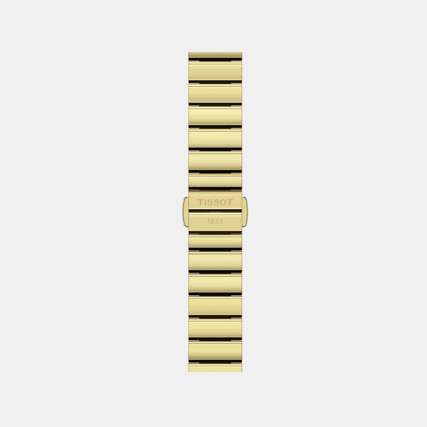 Classic Contemporary Women Quartz Gold Dial Analog Stainless Steel Watch T1601103311300