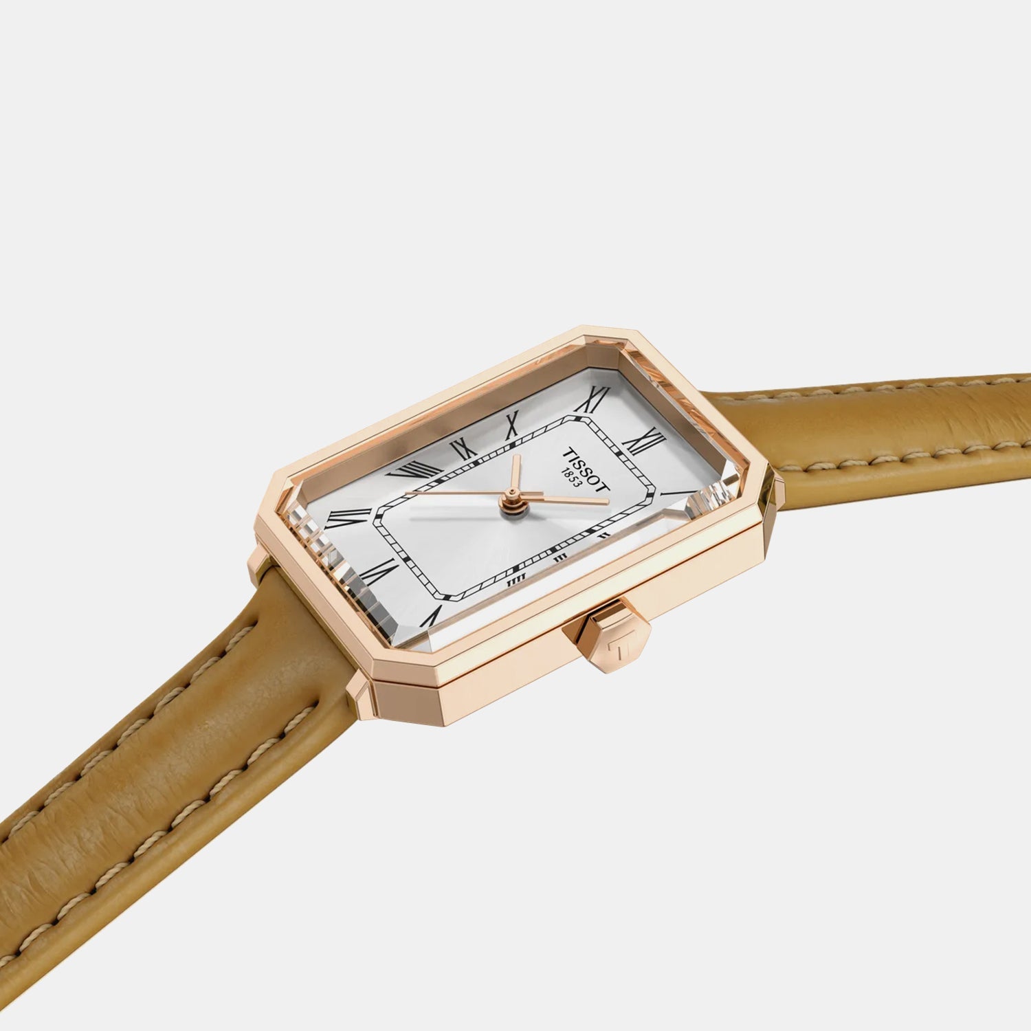 SRV Women Quartz Silver Dial Analog Leather Watch T1601103603300