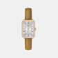 SRV Women Quartz Silver Dial Analog Leather Watch T1601103603300