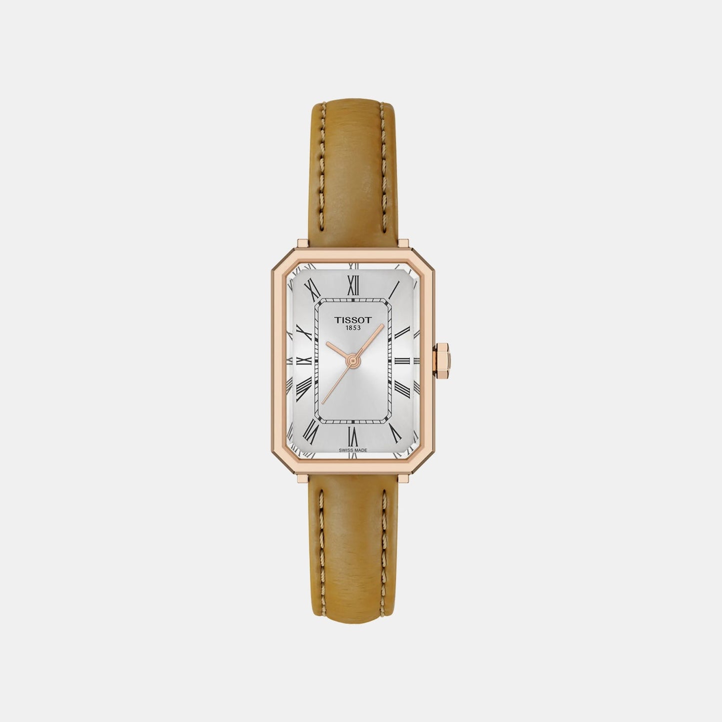 SRV Women Quartz Silver Dial Analog Leather Watch T1601103603300