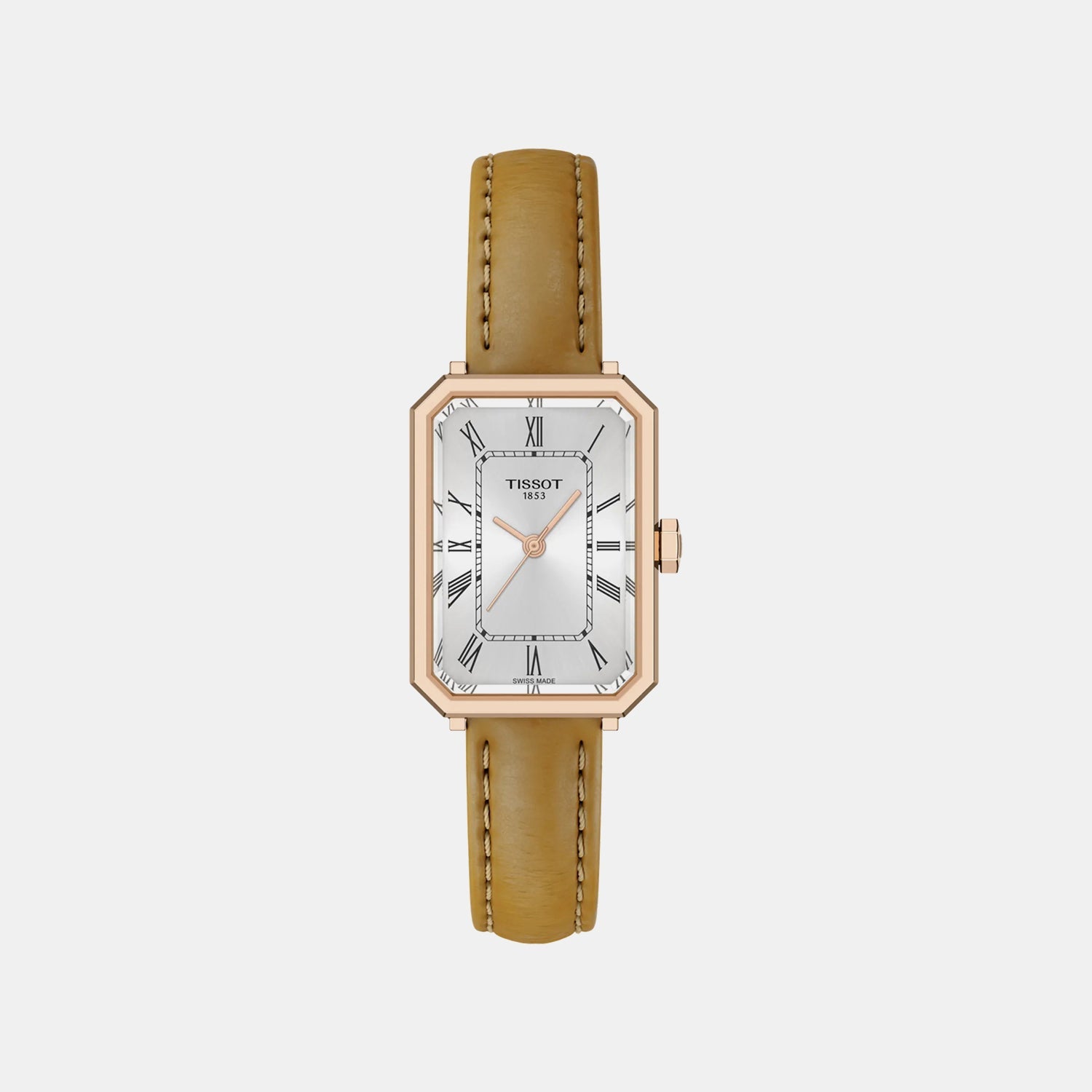 SRV Women Quartz Silver Dial Analog Leather Watch T1601103603300
