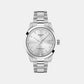 Gentleman 38mm Men Automatic Silver Dial Analog Stainless Steel Watch T1658071103100