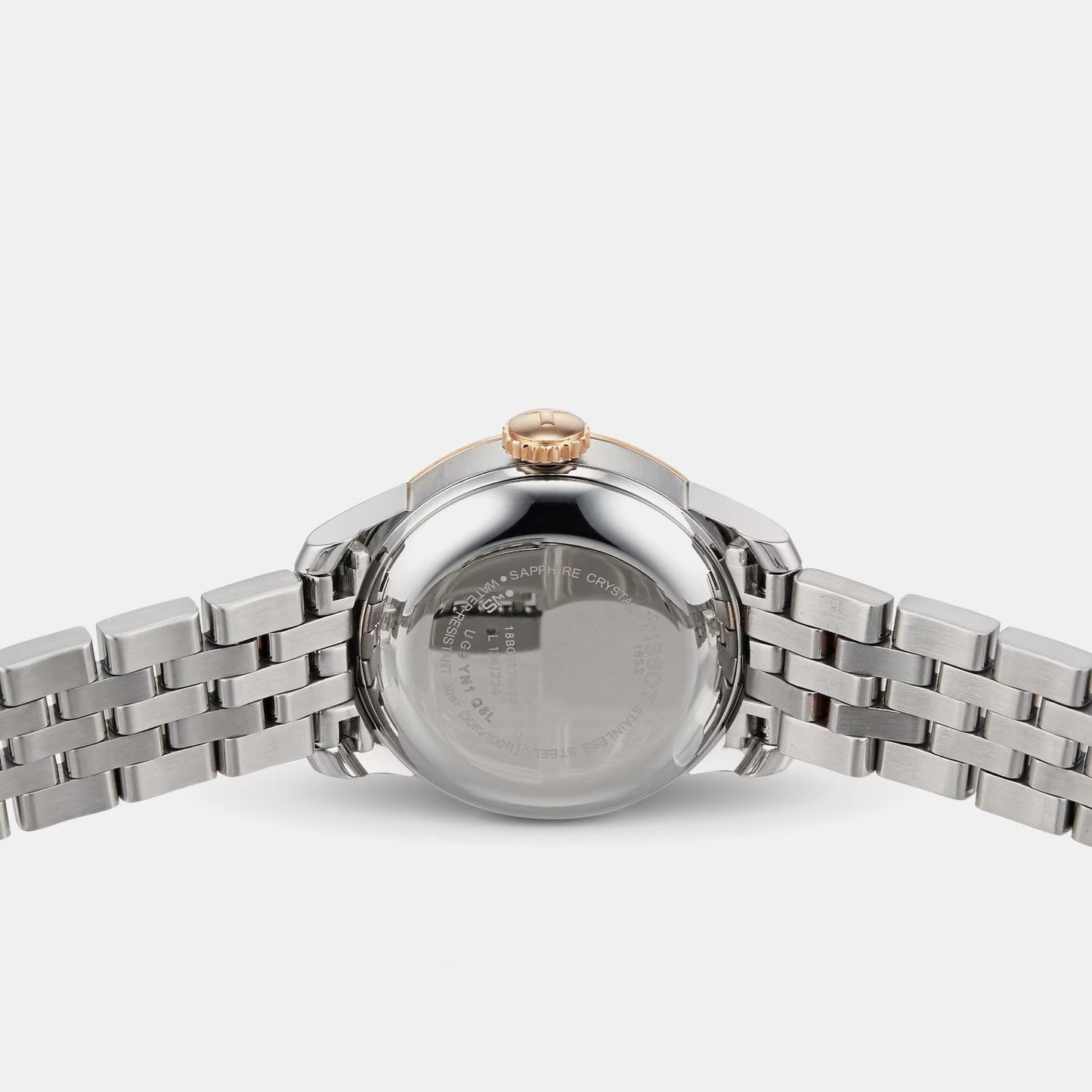 Le Locle Women Automatic Silver Dial Analog Stainless Steel Watch T41218333