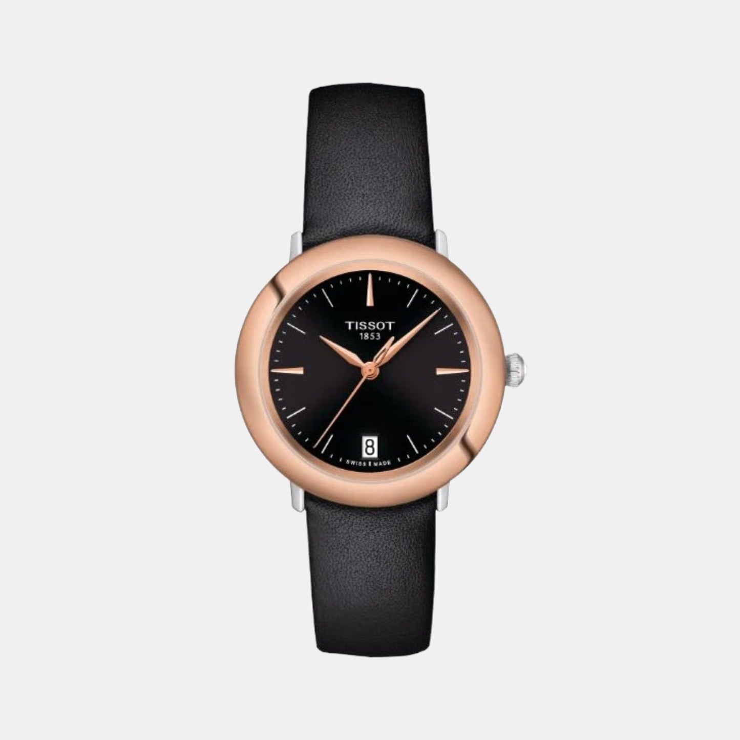 Glendora Women Quartz Black Dial Analog Leather Watch T9292104605100
